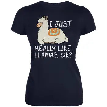Мне просто очень нравится мягкая футболка с длинными рукавами Lamas Ok Cute Juniors