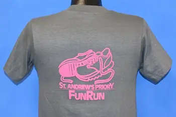 винтажная футболка 90-х годов ST ANDREW'S PRIORY FUN RUN HONOLULU HAWAII MARATHON с длинными рукавами SMALL S