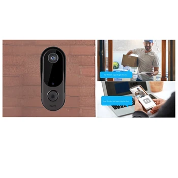 Камера для дверного звонка с системой безопасности 