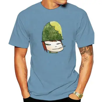 Еситомо Нара, Хлопковая Дышащая Мужская футболка с короткими рукавами, Новая ФУТБОЛКА, Женская
