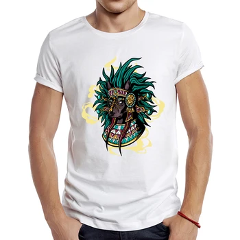Мужская новая модная футболка с рисунком собаки ацтеков с коротким рукавом 2024, крутые топы с принтом, хипстерские футболки