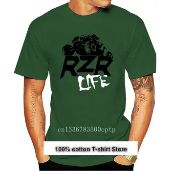 Camiseta clásica naranja Polaris Rzr Life, novedad de 2021