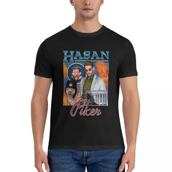 Футболки Hasan Piker, Подарок для фанатов, Для мужчин и женщин, Подарок на День Матери, День отца, Незаменимая футболка, однотонная футболка, мужские футболки