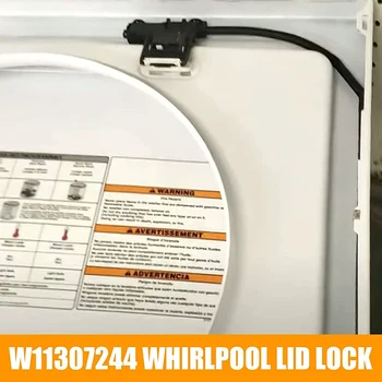 W11307244 W10682535 Замена выключателя блокировки крышки стиральной машины (3 провода) Подходит для Whirlpool, дверная защелка крышки стиральной машины в сборе