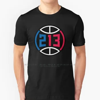 ( 213 ) Lac Ball-Черная футболка Из хлопка 6XL Basketball Los Angeles Klaws Angeles La Clips La Clippers The Klaw Klaw Леонард Кави