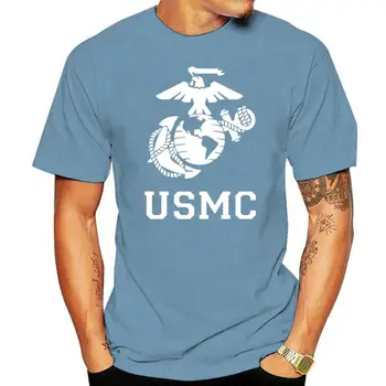 Название: Футболка USMC - Морская рубашка - Военная рубашка - Морская жизнь - USMC - Semper Fi - Военно-Морской логотип - Подарок Для Морского пехотинца
