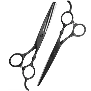 набор профессиональных японских стальных бамбуковых 6-дюймовых ножниц для стрижки волос, филировочные парикмахерские ножницы makas, ножницы для стрижки волос, парикмахерские ножницы