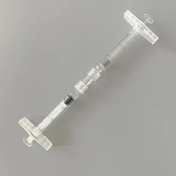 Одноразовая гиалуроновая модернизированная версия двойного соединителя с нитью Люэра, пневматическое устройство, соединитель для шприца, 10 шт. в упаковке