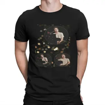 Винтажная классическая футболка для мужчин с круглым вырезом, футболка из 100% хлопка, футболки Charlie Puth Singer с коротким рукавом, топы 6XL