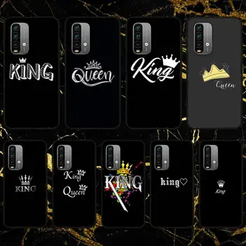 Чехол Для телефона King Queen Crown Для Xiaomi9 10 11PRO LITE Redmi NOTE7 8 9 10A PRO K40 Poco3 Shell