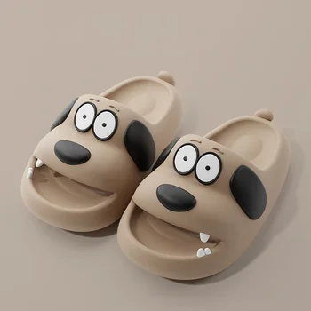 Уличные домашние тапочки для собак Catroon, нескользящие горки на толстой подошве, летняя удобная обувь для ванной комнаты в помещении