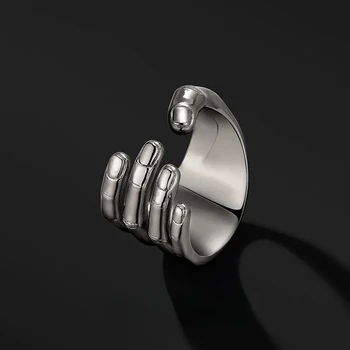 Открывающее кольцо для пальцев с уникальным дизайном, высококачественное легкое роскошное кольцо, модный и универсальный подарок для друзей