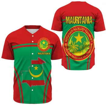 Повседневная одежда с круглым вырезом и коротким рукавом в этническом уличном стиле, топы, африканская одежда - Бейсбольная куртка с активным флагом Мали