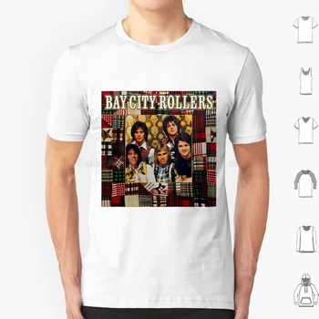 Мужские Забавные Bay City Rollers Подарки Для Киноманов Футболка Хлопковая Мужская Женская Diy Принт Мужские Забавные Bay City Rollers Для Киноманов